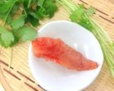 明太子と三つ葉のバターじょうゆスパゲティ作り方1写真