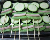 ぎょにそ・ズッキんげんの串天作り方2写真