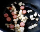 アンチョビガーリック＊押し麦サラダ作り方4写真