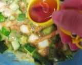 隠し味はナメ茸とごま油夏にお勧めネバソバ作り方7写真