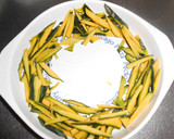 かぼちゃの皮を使ったお弁当の一品作り方1写真