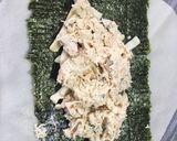 揚げない春巻きササマヨ海苔チーズ作り方3写真
