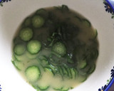 夏バテしらず！きゅうりと大葉の冷汁ごはん作り方3写真
