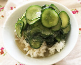 夏バテしらず！きゅうりと大葉の冷汁ごはん作り方4写真