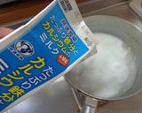 最速の牛乳入りチキンラーメン作り方2写真