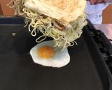 麺パリ半熟たまごの広島お好み焼き作り方7写真