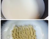 牛乳味噌ラーメン【サッポロ一番】作り方1写真