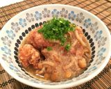 ニコラス風揚げ鶏のなめこ煮おろし作り方5写真