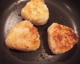 フライパンに絶対くっ付かない焼きおにぎり作り方5写真