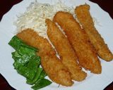 白身魚（パンガシウス）のフライのり弁風作り方10写真