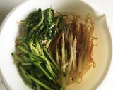 大葉が香る〜♪もやしと茗荷の簡単ナムル作り方3写真