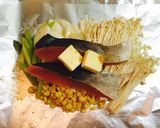 トースター15分★鮭とコーンのホイル焼き作り方3写真