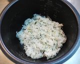 山椒香る*若菜しらすご飯作り方2写真