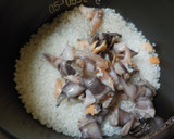 簡単、亀の手の炊込飯(ちょっと甘め)+1作り方4写真