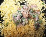 糖質制限★あらびき豆腐で唐揚げチャーハン作り方4写真