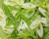 鶏ササミと白ネギの塩麹炒め作り方3写真