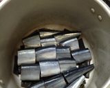 さんまの筒煮 圧力鍋作り方3写真