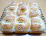 バターを包まない塩パン！HB塩ちぎりパン作り方14写真