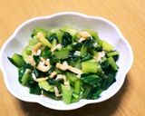 小松菜の煮浸し作り方5写真