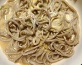 お豆腐で冷やし月見蕎麦*ひとりランチにも作り方3写真