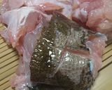 魚のアラで作るコンソメスープ。作り方2写真