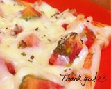 朝食やランチに！やみつきトマトトースト♡作り方7写真