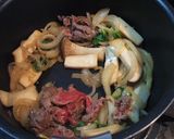 牛肉とセロリの温サラダ☆レモンソース作り方4写真