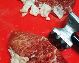 柔か豚ロースとじゃが芋のドレッシング炒め作り方1写真