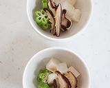 オクラと長芋の冷製あんかけ茶碗蒸し作り方4写真