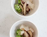 オクラと長芋の冷製あんかけ茶碗蒸し作り方4写真