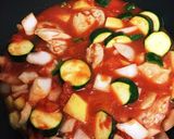 鶏モモ肉と夏野菜のラタトゥイユ作り方4写真