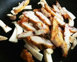 エリンギとさつま揚げのバターぽん酢おろし作り方4写真