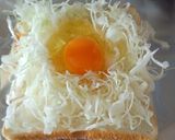 速攻！朝ご飯！！巣ごもり卵トースト作り方1写真