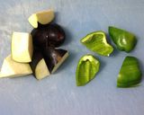 夏野菜の旨味がギュッ！ゴロッと炒めカレー作り方1写真