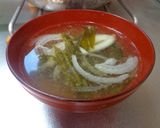 最速の細切り昆布のみそ汁作り方11写真