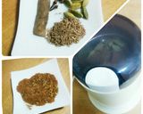 息子の大好物！タイ風グリーンエビカレー作り方1写真