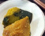 味のおとし子でかぼちゃの煮物作り方3写真