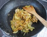 セロリとチキンのココナッツカレー作り方3写真