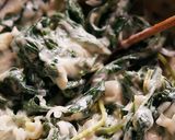 グリーンナッツオイルでモロヘイヤご飯☆作り方4写真
