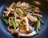 豚こまとインゲンの甘辛炒め♪作り方4写真