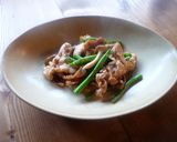 豚こまとインゲンの甘辛炒め♪作り方6写真