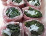 鉄分&ビタミン★まきまきほうれん草作り方4写真