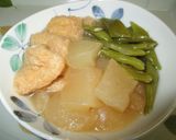 懐かしい味～夕顔と南瓜の煮もの作り方6写真