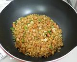 簡単！バジル入りカレーチャーハン作り方4写真