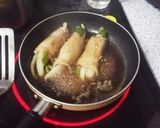 ピーマンと玉ねぎの豚巻き♡作り方7写真