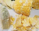 とうもろこしのチーズパリパリ作り方1写真