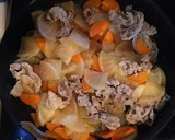 お弁当にも‼大根と豚肉の炒め煮♪作り方3写真
