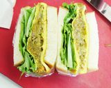 ランチやお弁当に☺オムカレーサンド作り方5写真