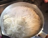 10分で主食☆夏のサラダうどん作り方1写真