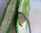 ゴーヤの梅ごま和え作り方1写真